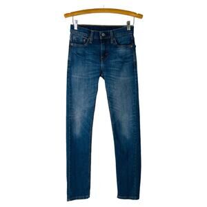 Vintage Levi’s blue 510 mid rise skinny straight leg jeans 26